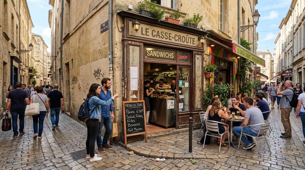 AV snack sandwicherie centre Montpellier Ecusson