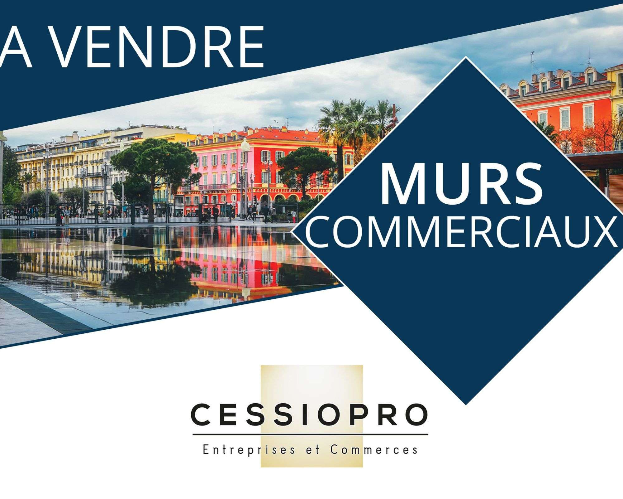 A vendre murs commerciaux 146m² St Paul de Vence