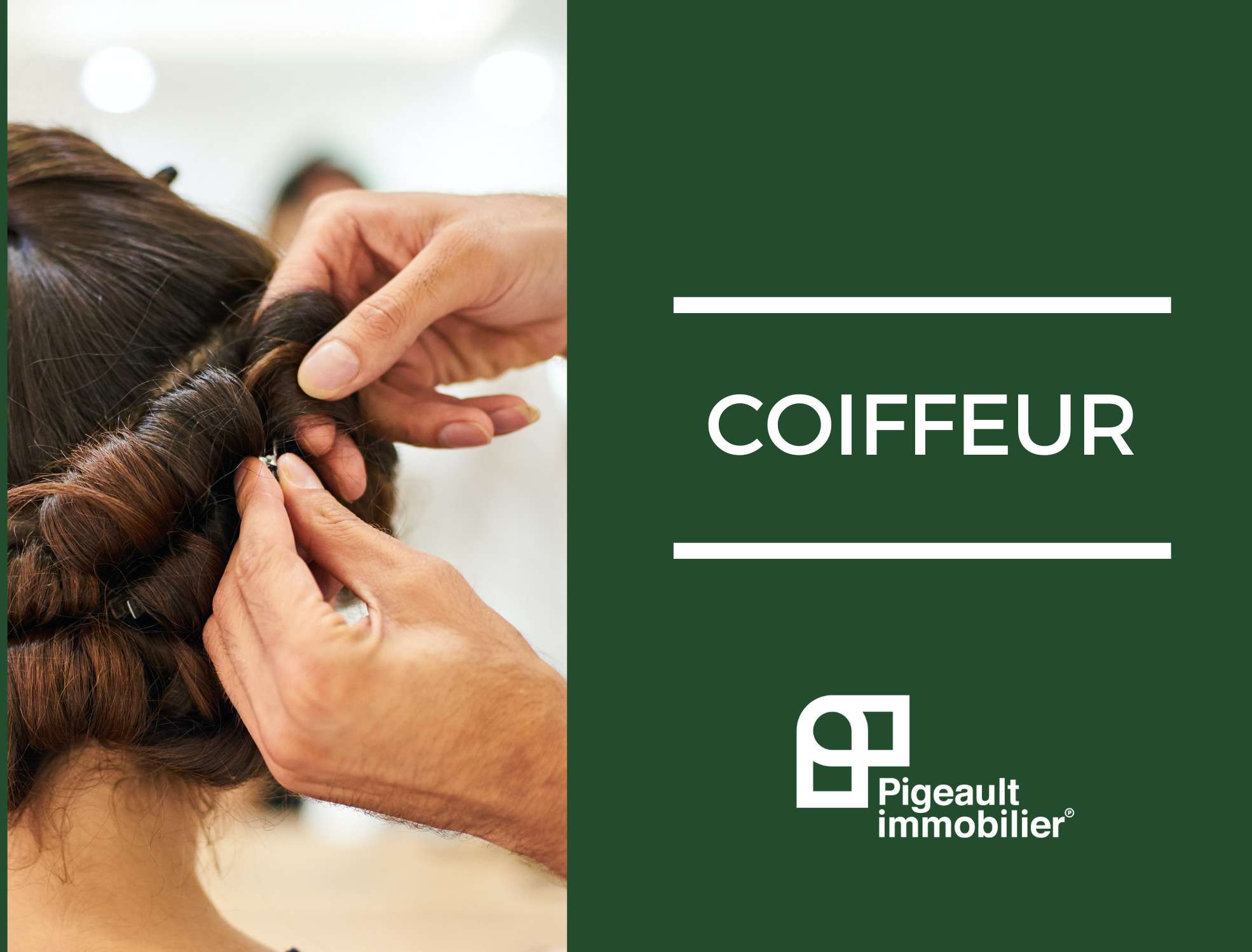 Vente salon de coiffure en centre ville de Rennes
