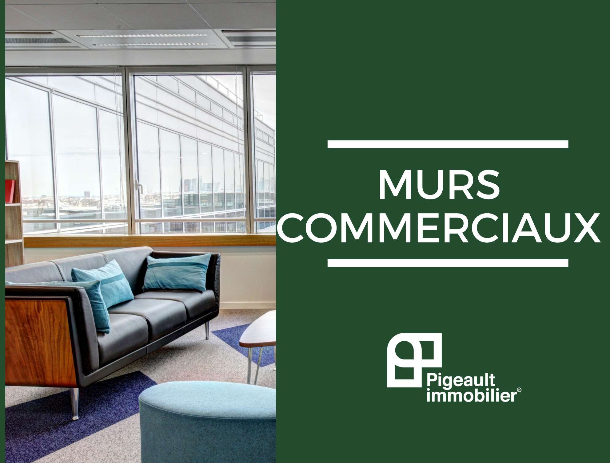 Vente murs libres 250m² empl premium sur Rennes