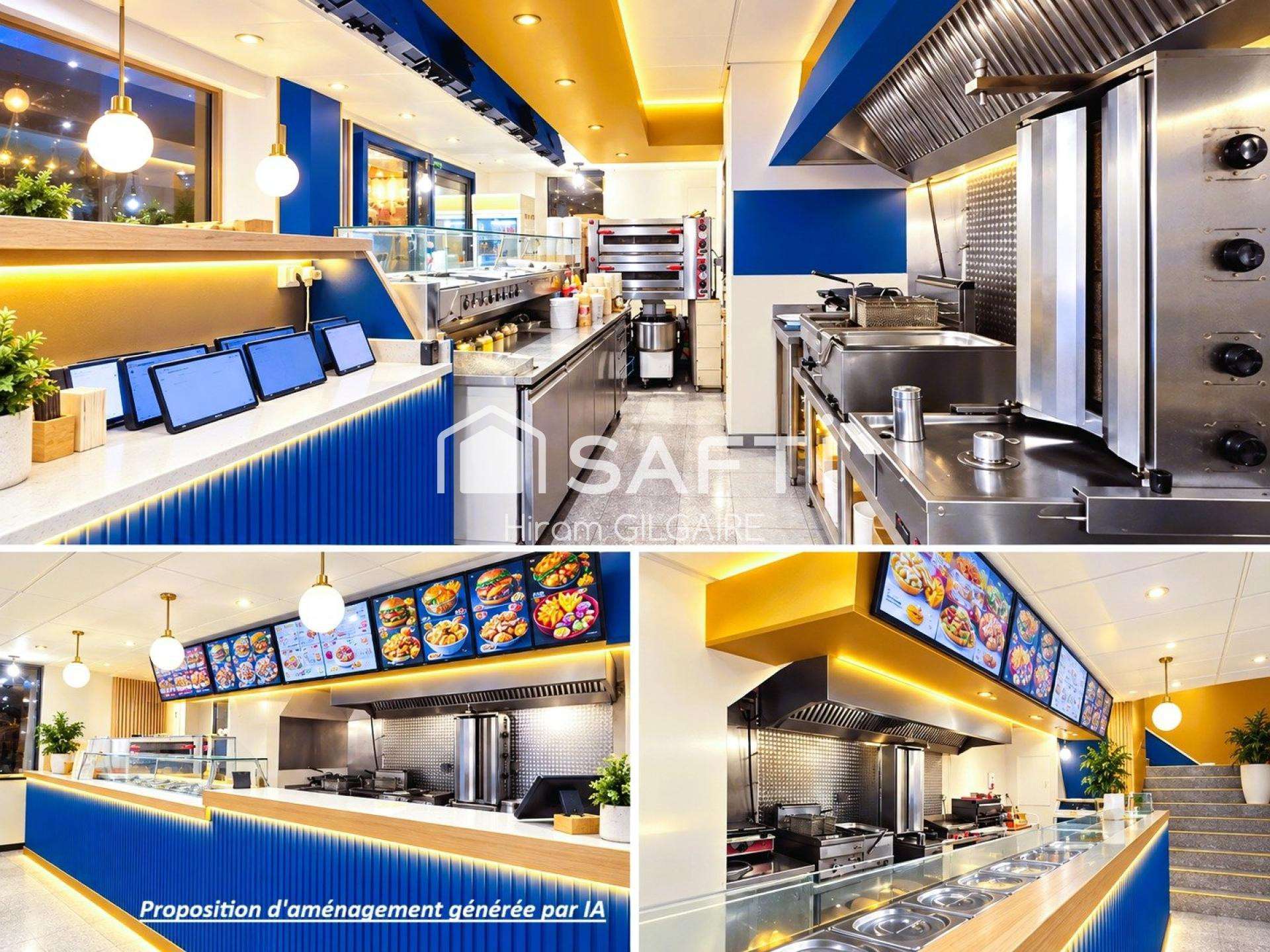 Vente restaurant sur 2 niveaux à Compiègne centre
