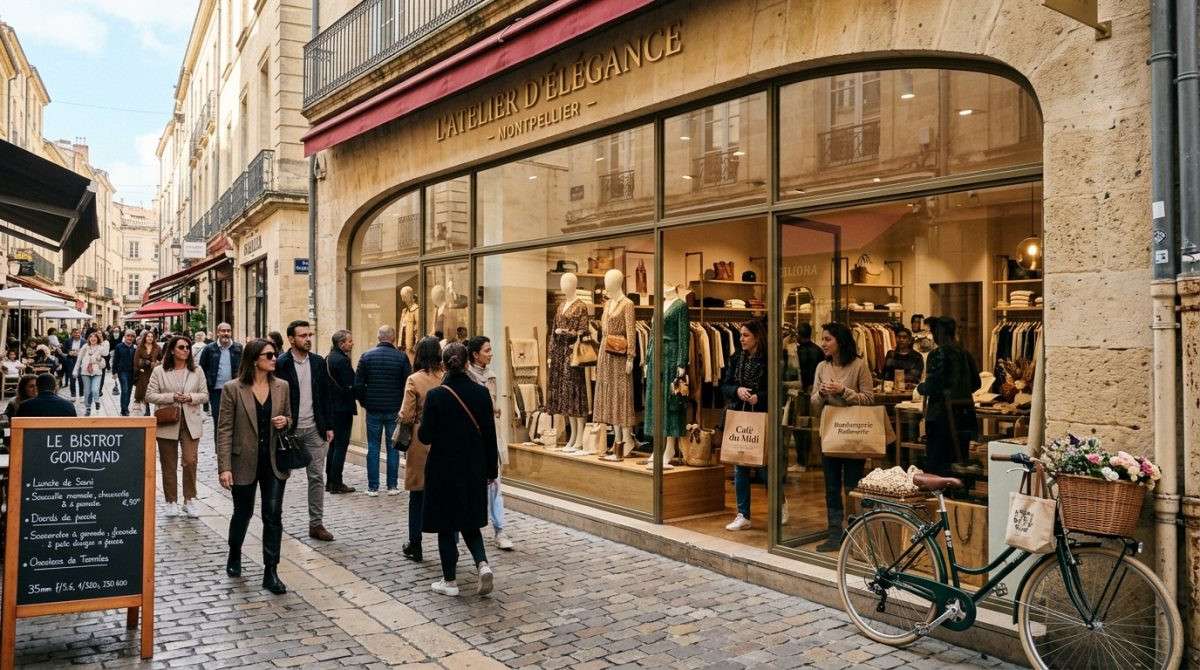 Vente magnifique boutique Montpellier centre N°1