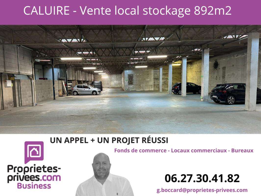 Vente murs bureaux stockage 892m² Caluire et Cuire