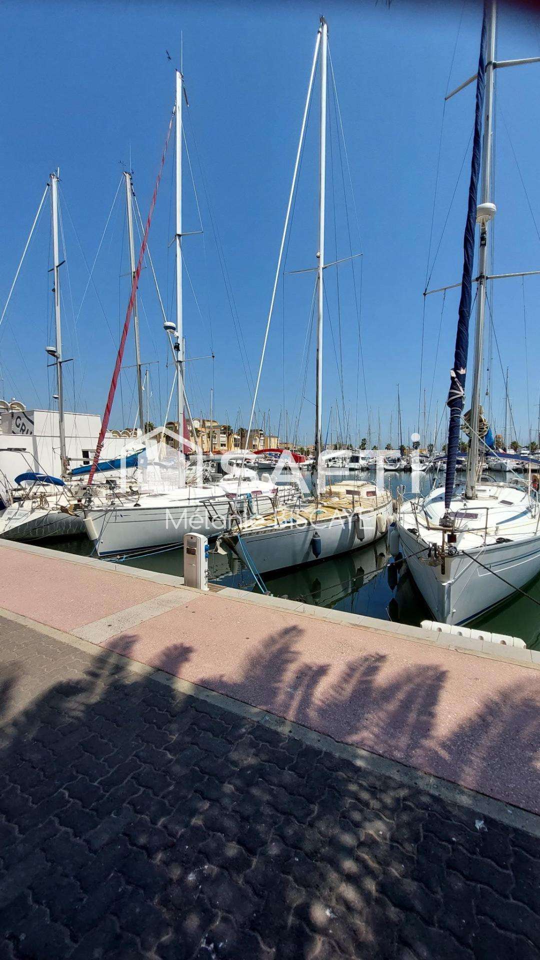 Vente local commercial de 80m² sur port Gruissan