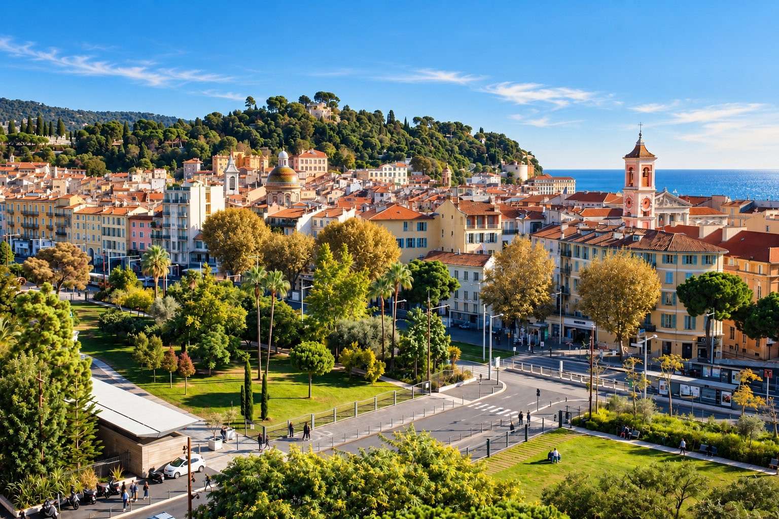 Vente restaurant terrasse à Nice Coulée Verte