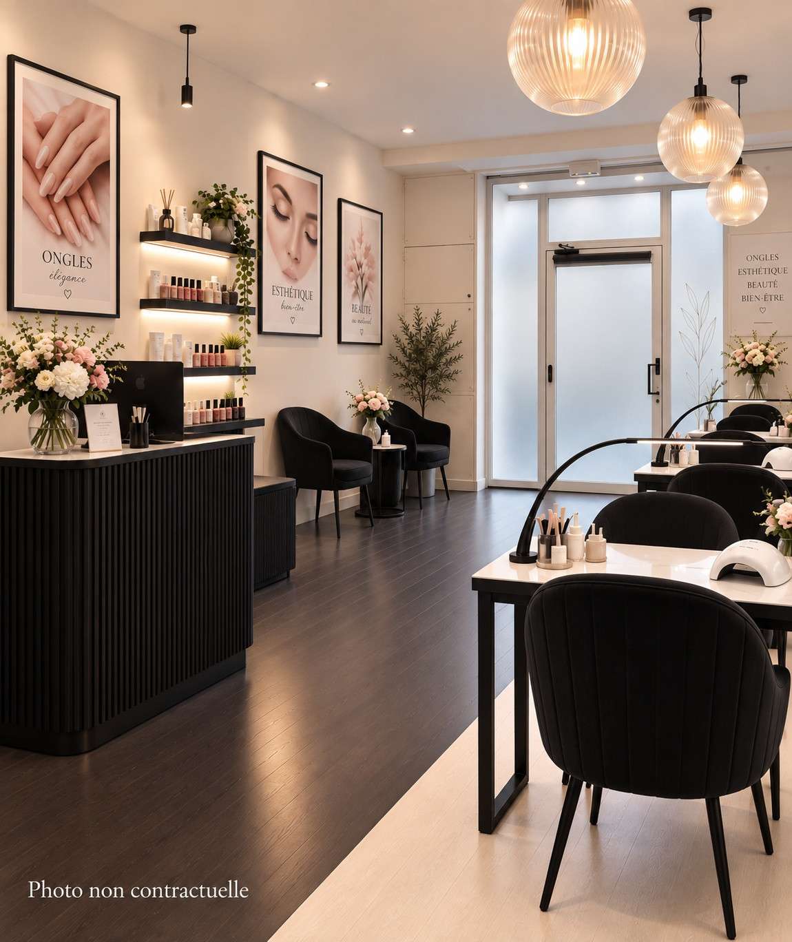 AV fonds salon de beauté manucure 75011 Bastille