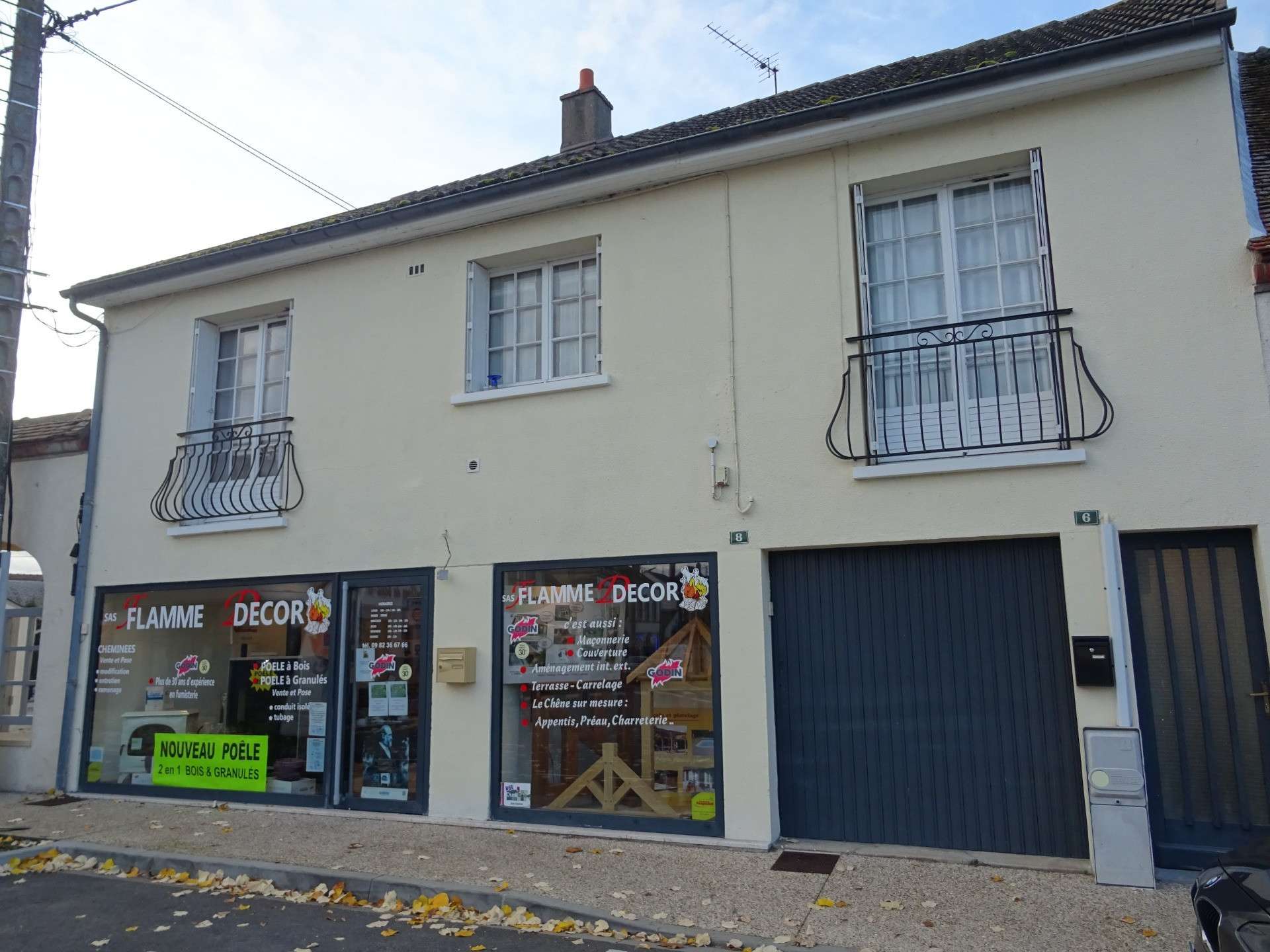 Local + appart 170m² à vendre à Sully sur Loire