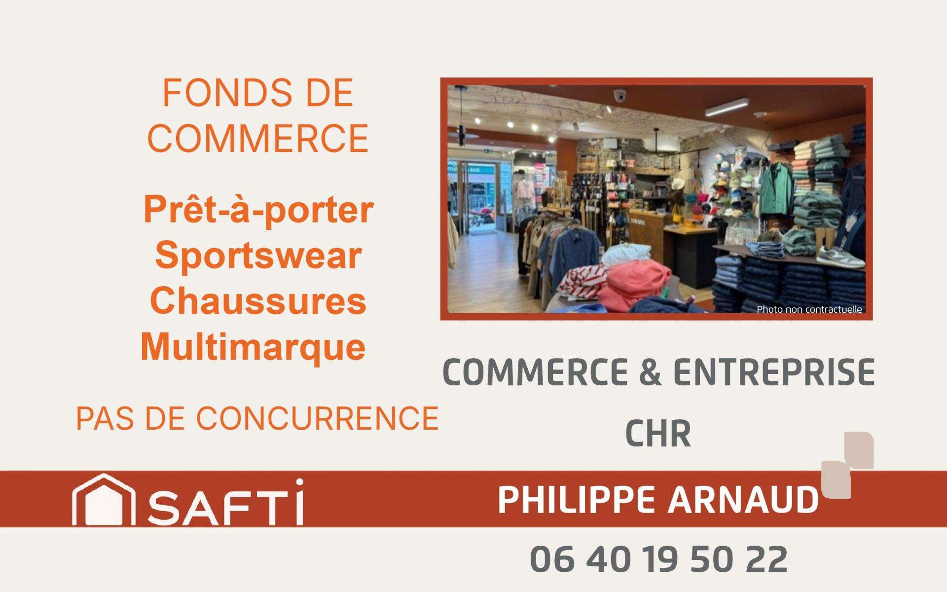 Vente FDC de prêt-à-porter à Saint-Jean-De-Monts