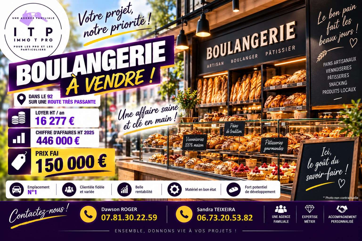 AV belle boulangerie sandwicherie Châtenay-Malabry