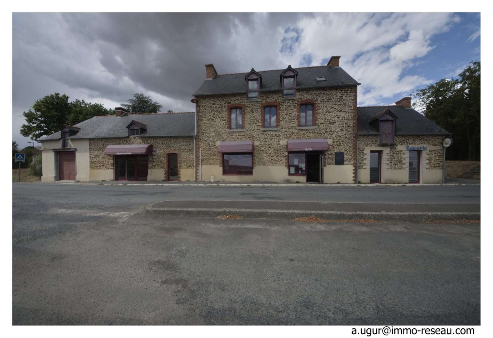 Vente FDC restauration forte rentabilité St-Séglin