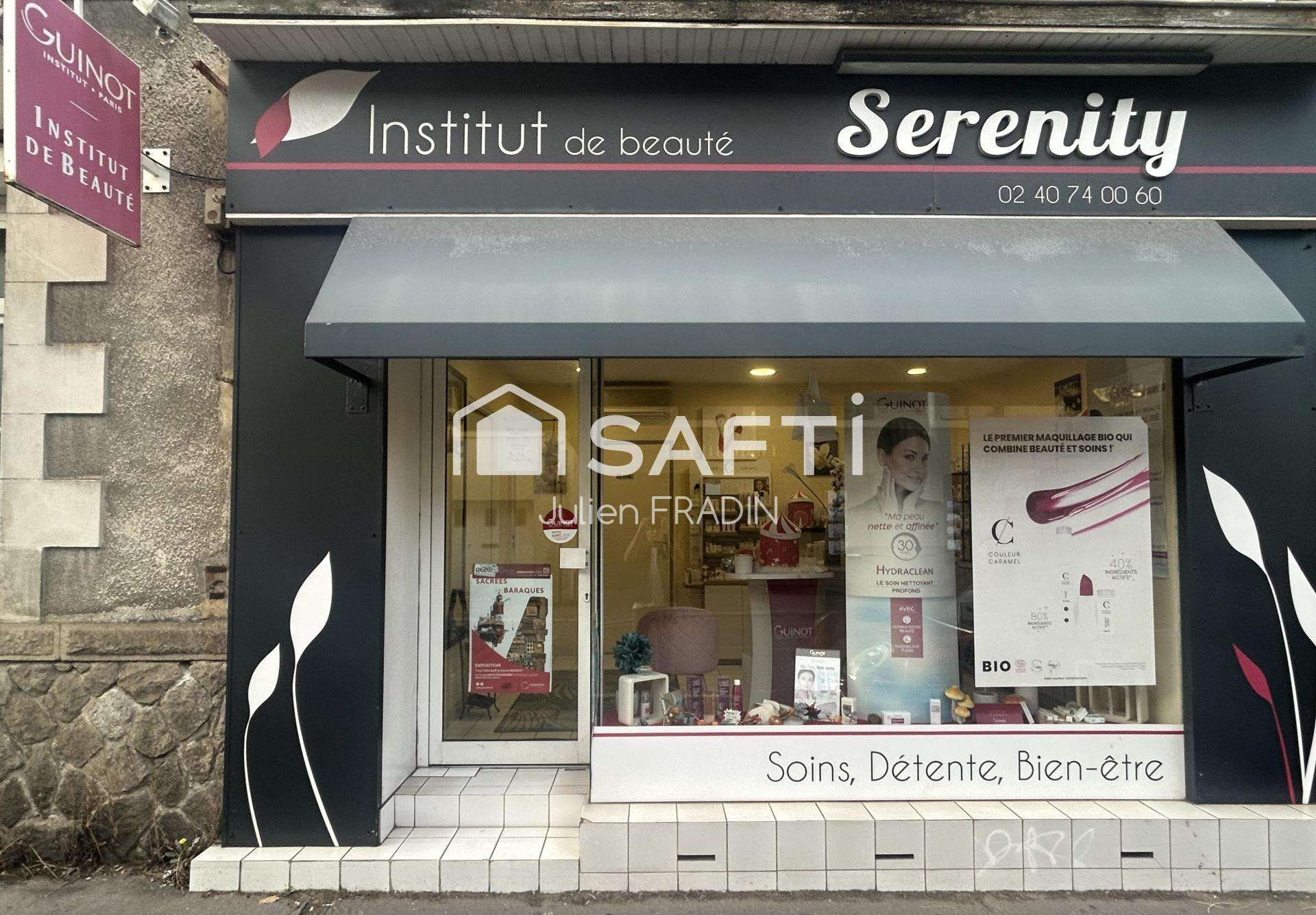 Vente institut de beauté 34m² au coeur de Nantes