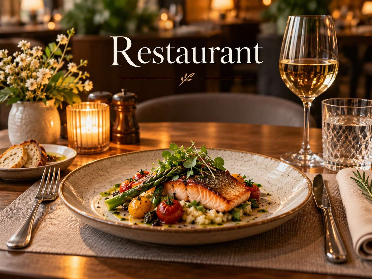 Fonds restaurant Chateau Rouge Montmartre 75018