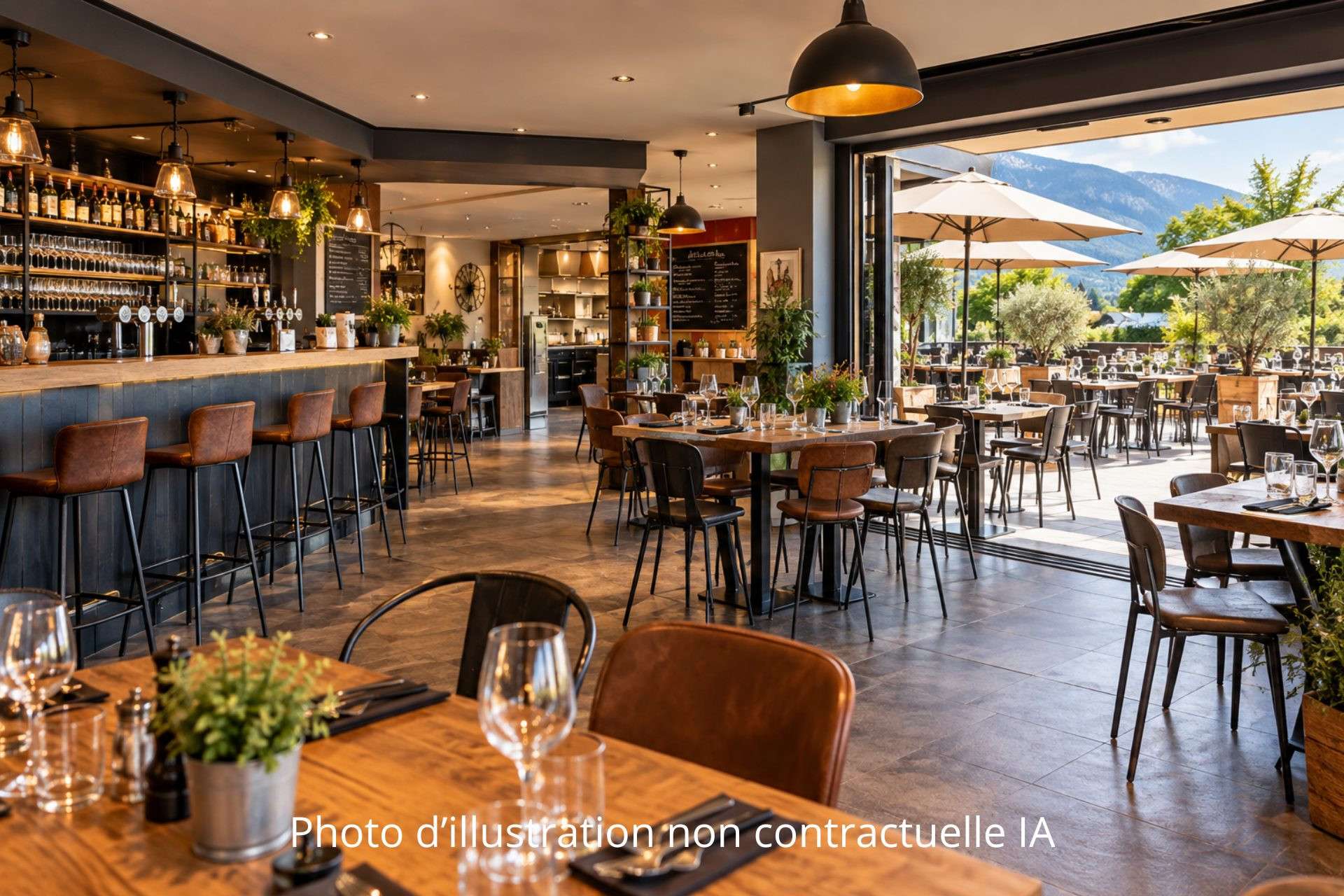 Vente restaurant bar de 133m² à Marignier 74970