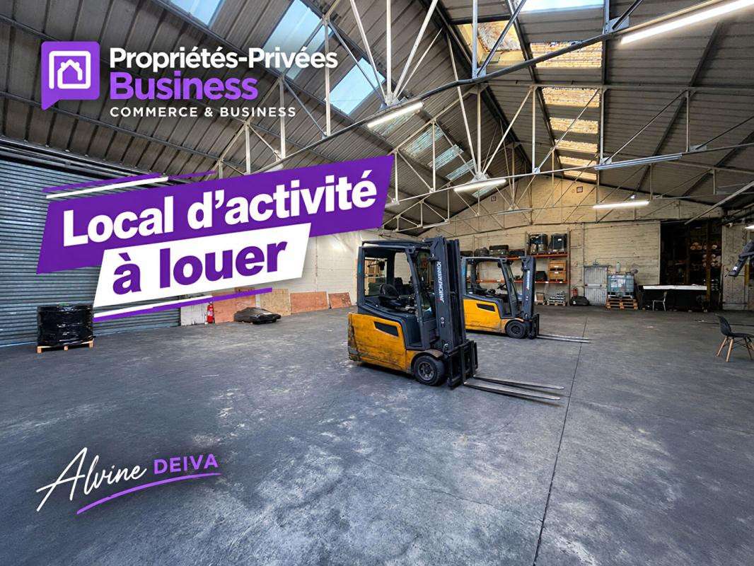 Local d'activité à louer 300m² ZI Verberie