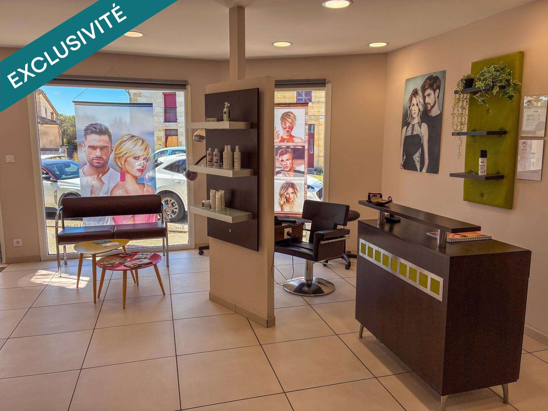 Cède salon de coiffure mixte à Sadirac axe passant