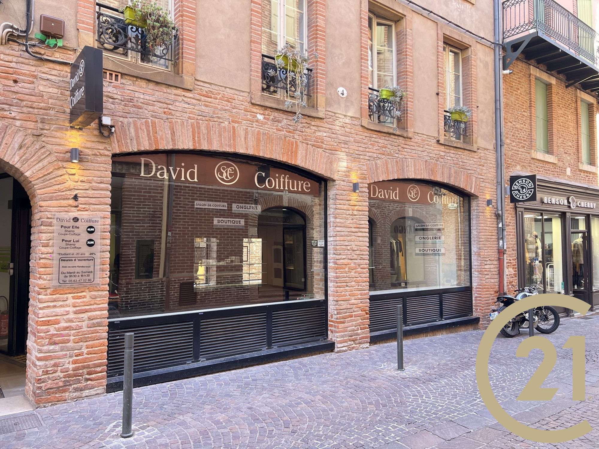 Loue local commercial 100m² en hyper-centre d’Albi