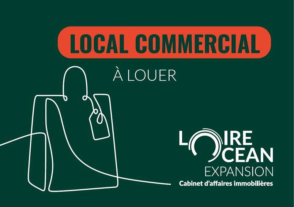 Loue local commercial 47m² à Pornic Maréchal Foch