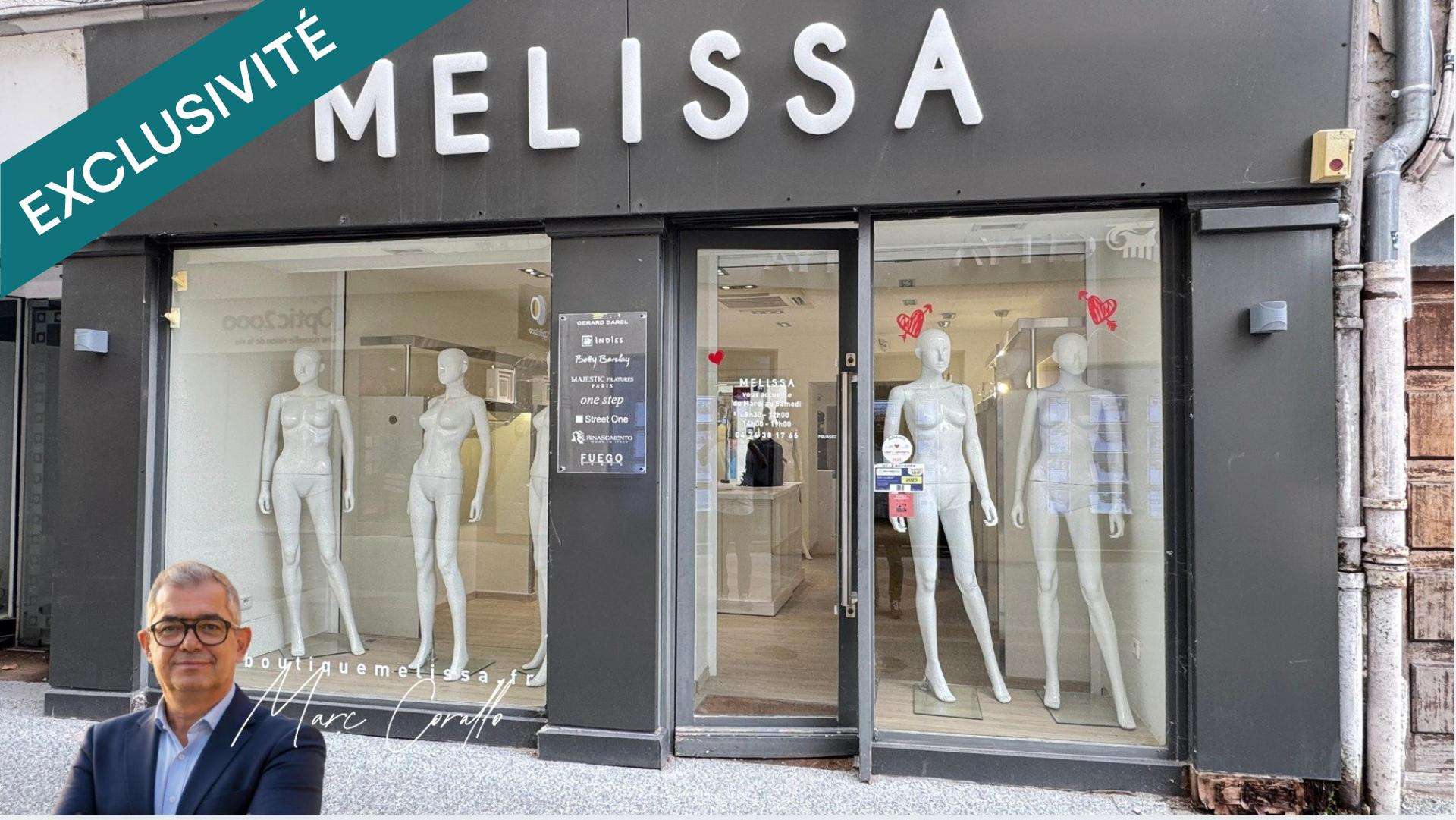 AV murs commerciaux 70m² centre Saint-Marcellin