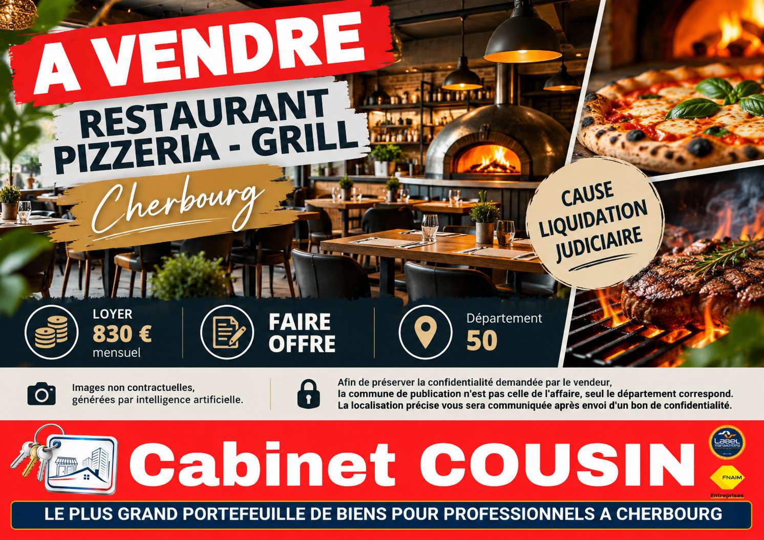 AV restaurant pizzeria grill Cherbourg en Cotentin