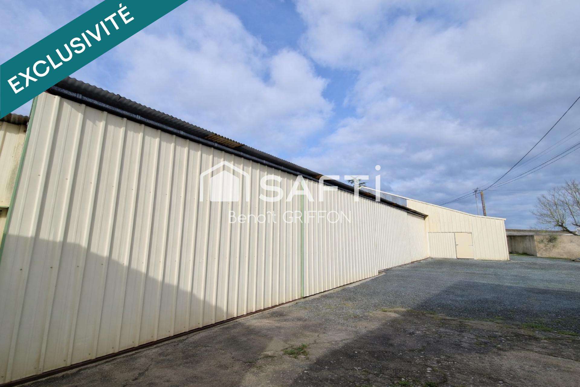 Vente ensemble pro 860m² fort potentiel à Boussay 