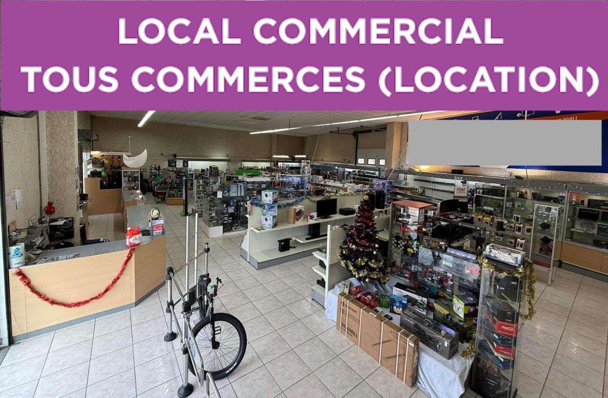 A louer local commercial 278m² axe passant Muret