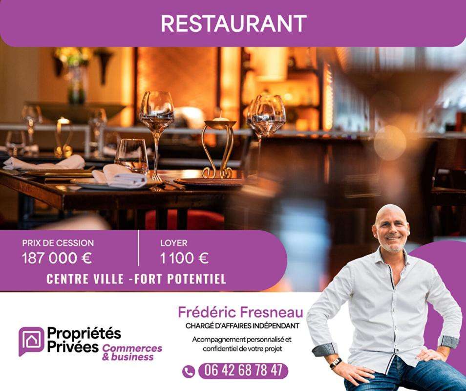 Vente restaurant centre-ville 60 places à Vannes