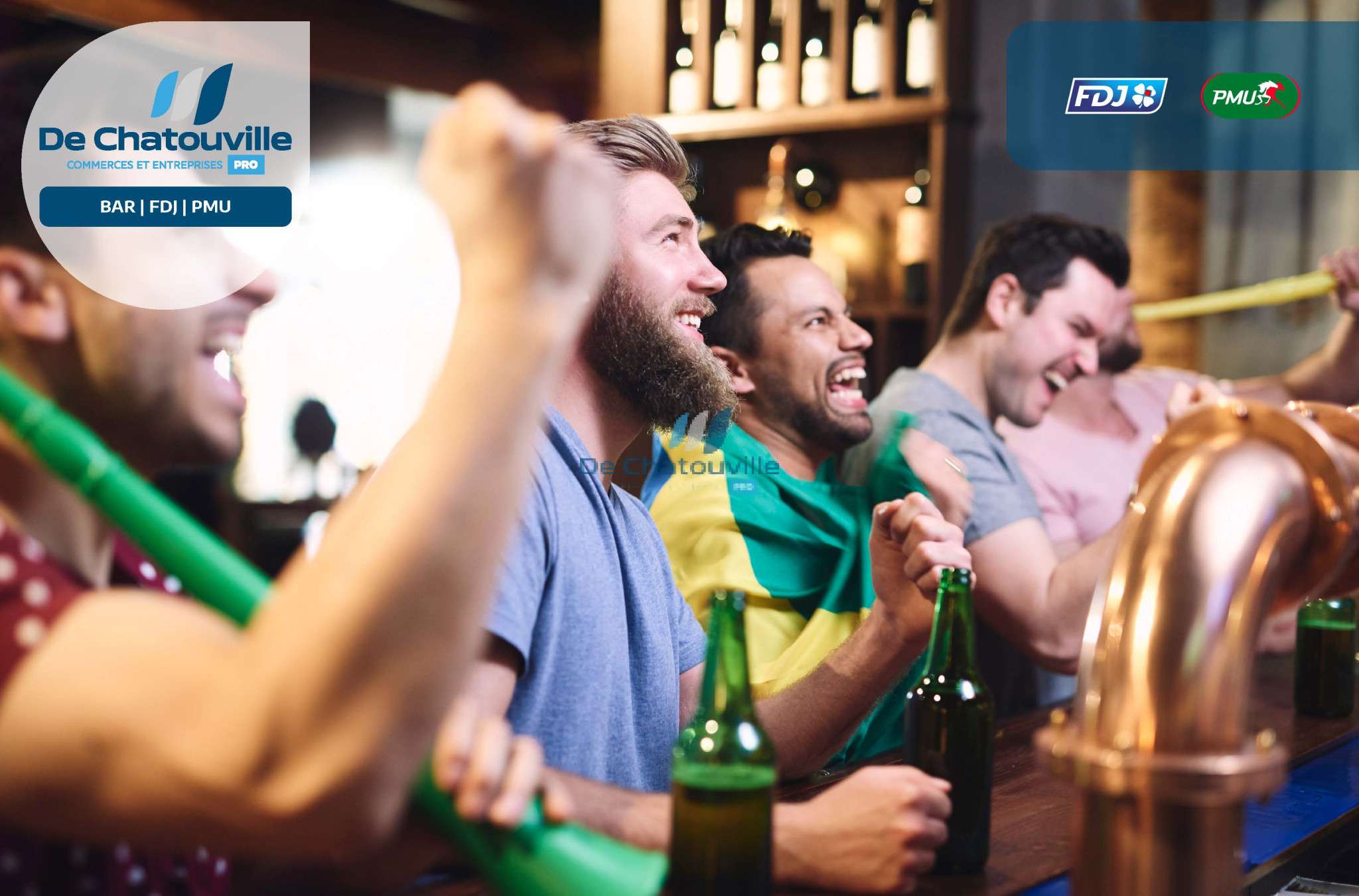 Vente bar PMU FDJ dans station balnéaire Varoise