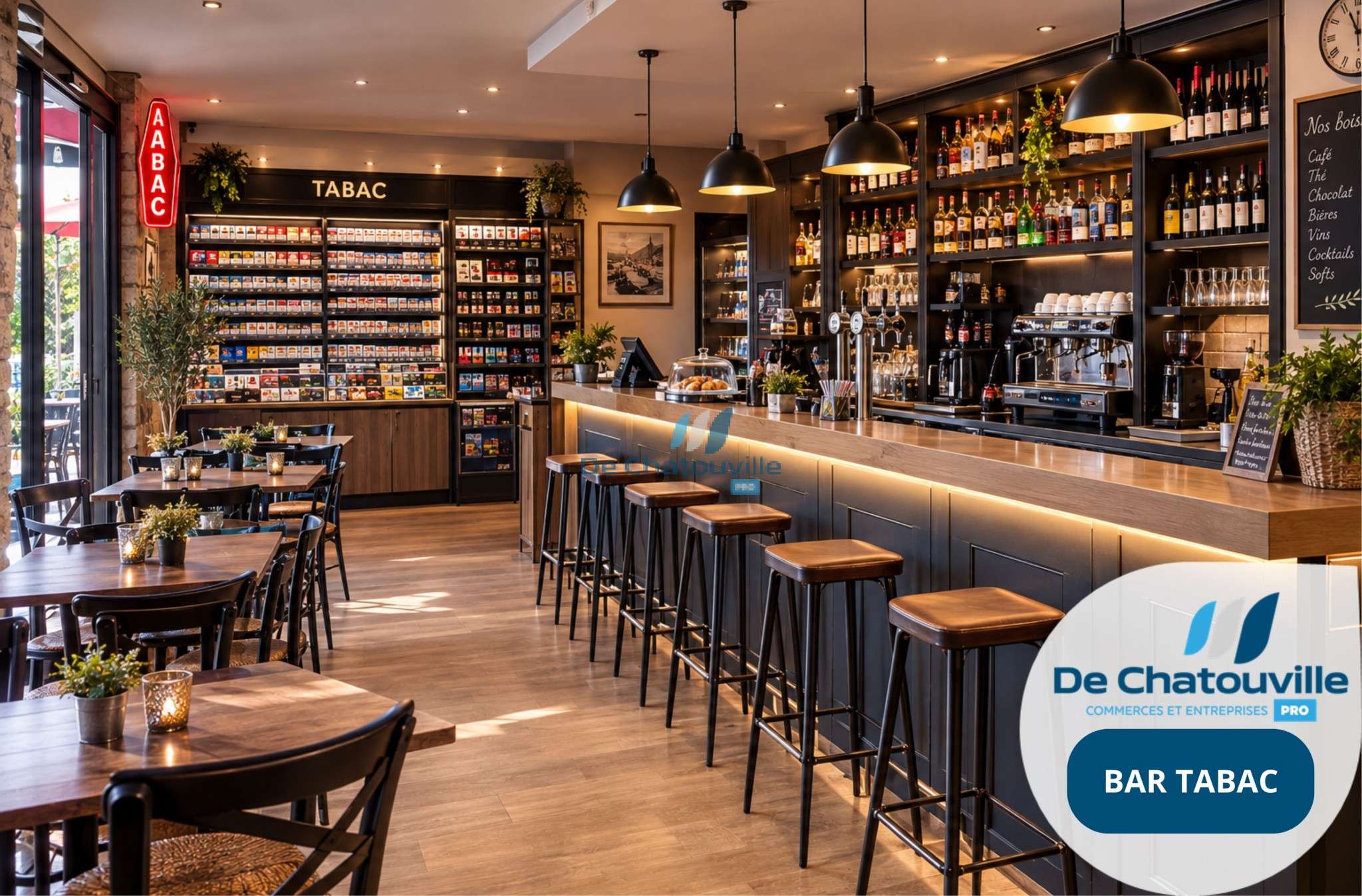 Vente bar Tabac clé en main en exclusivité  - 83