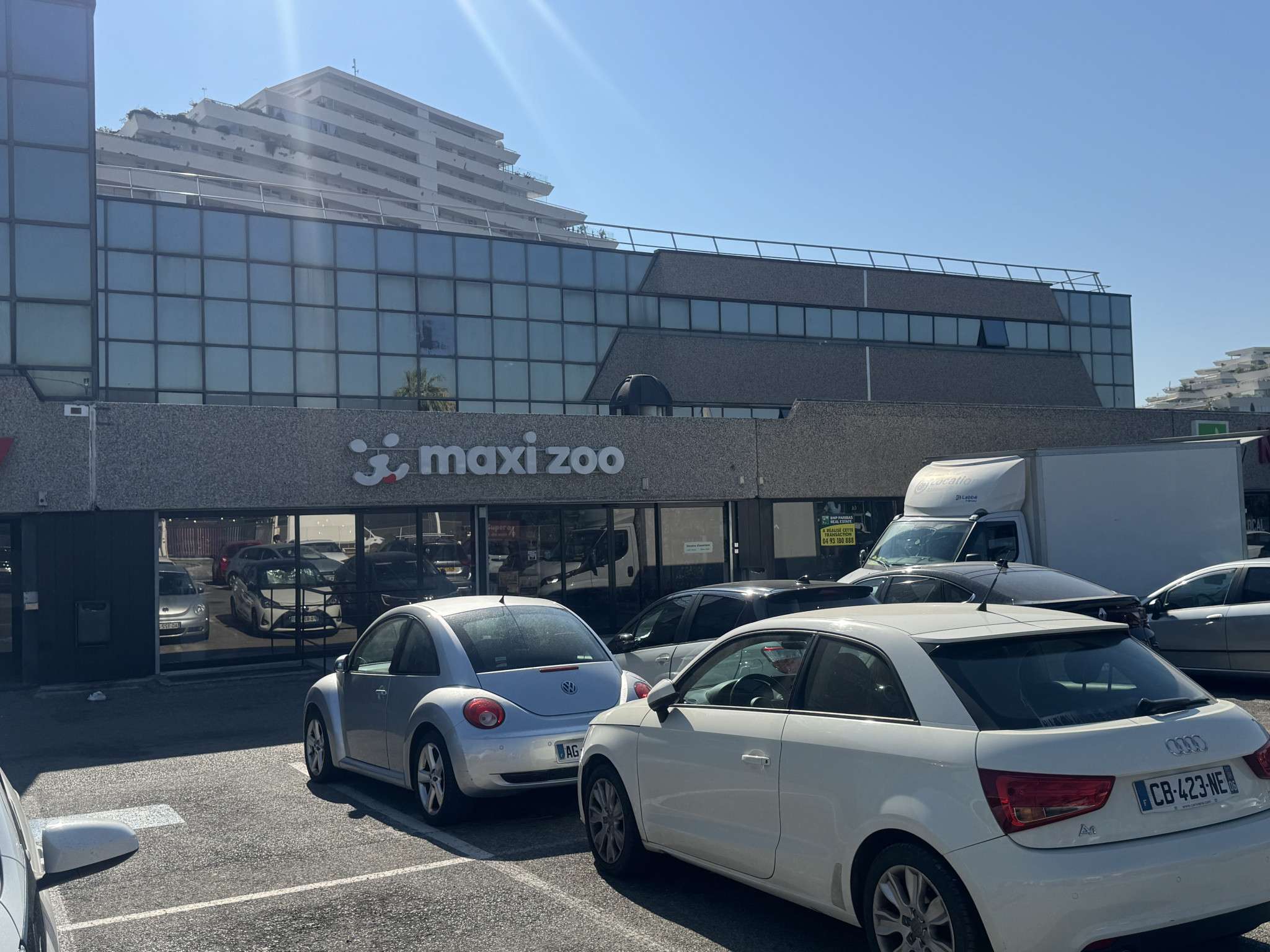 Location bureaux lumineux 150m² Villeneuve Loubet