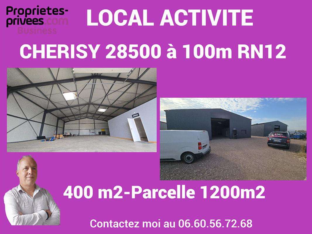 Local d'activité 400m² parcelle 1200m² à Cherisy