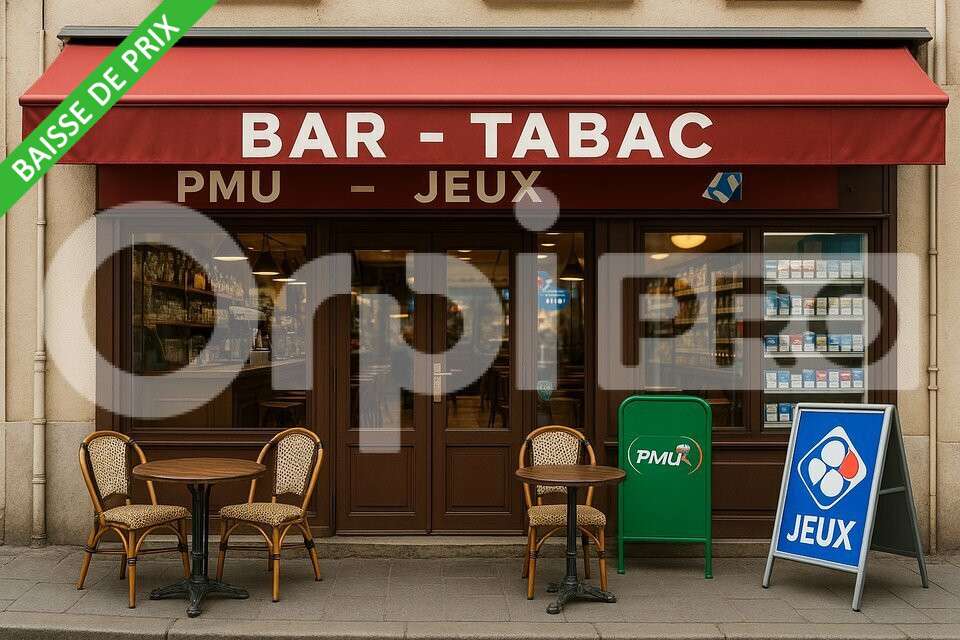 Vente bar tabac PMU jeux empl strat Le Havre