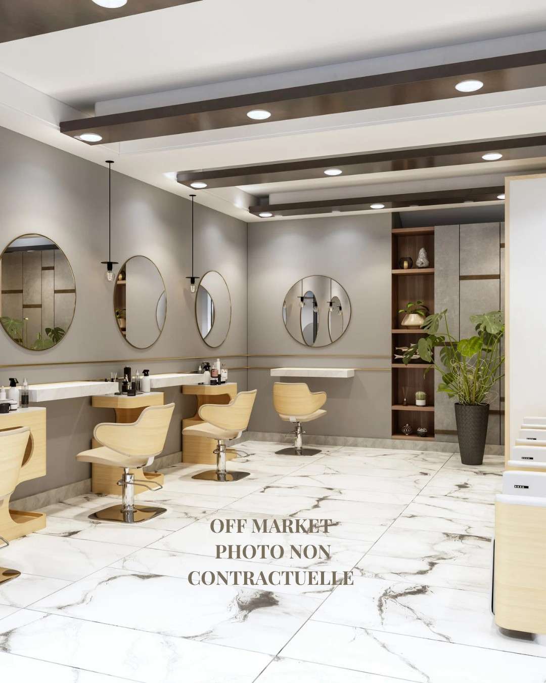 Vente salon de coiffure & beauté à Papeete