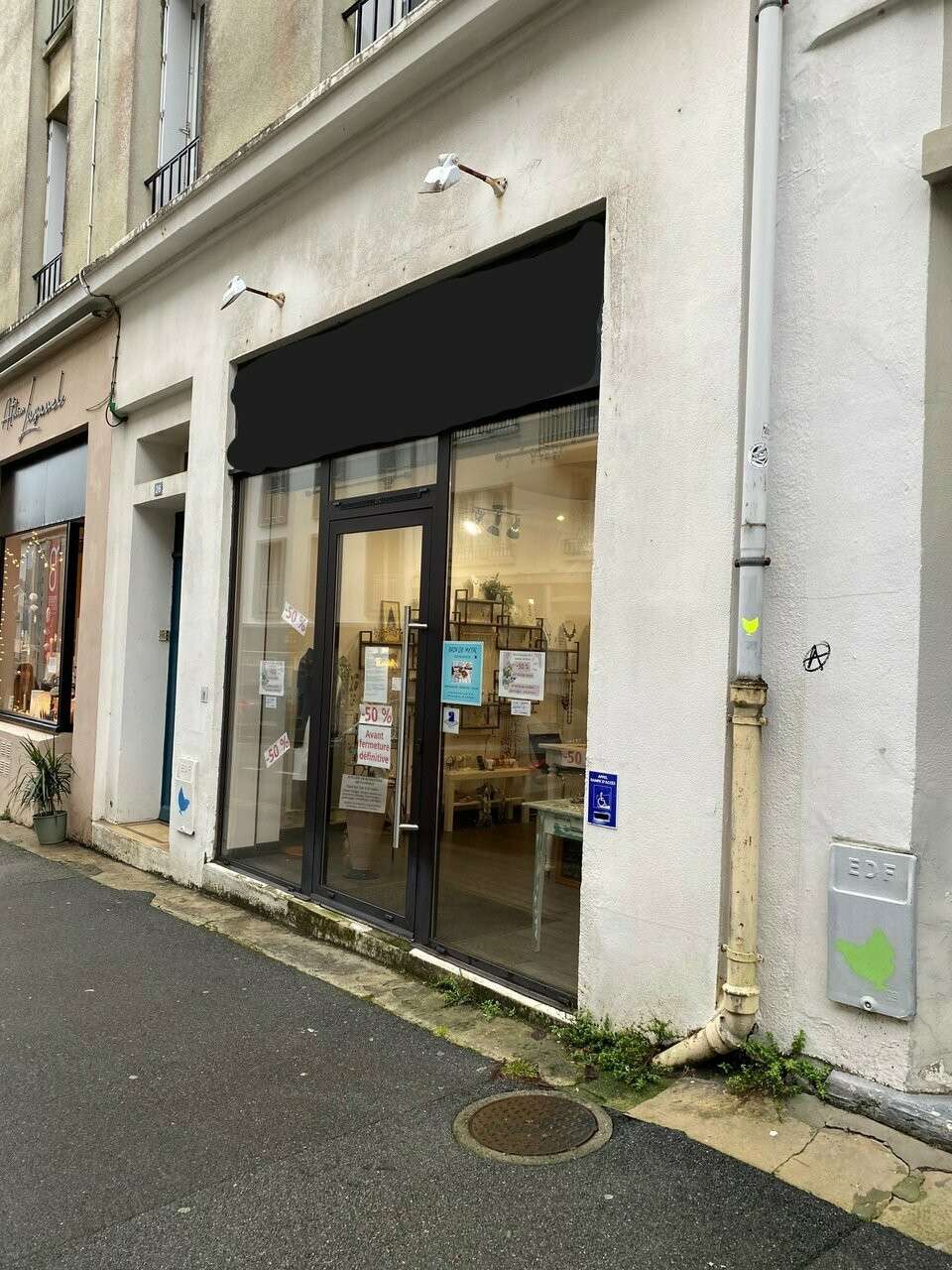 Local commercial 35m² à louer au centre de Brest