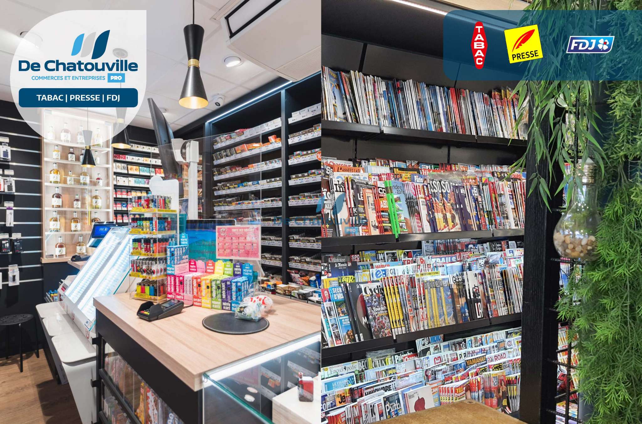 AV FDC tabac presse FDJ sur littoral Languedoc