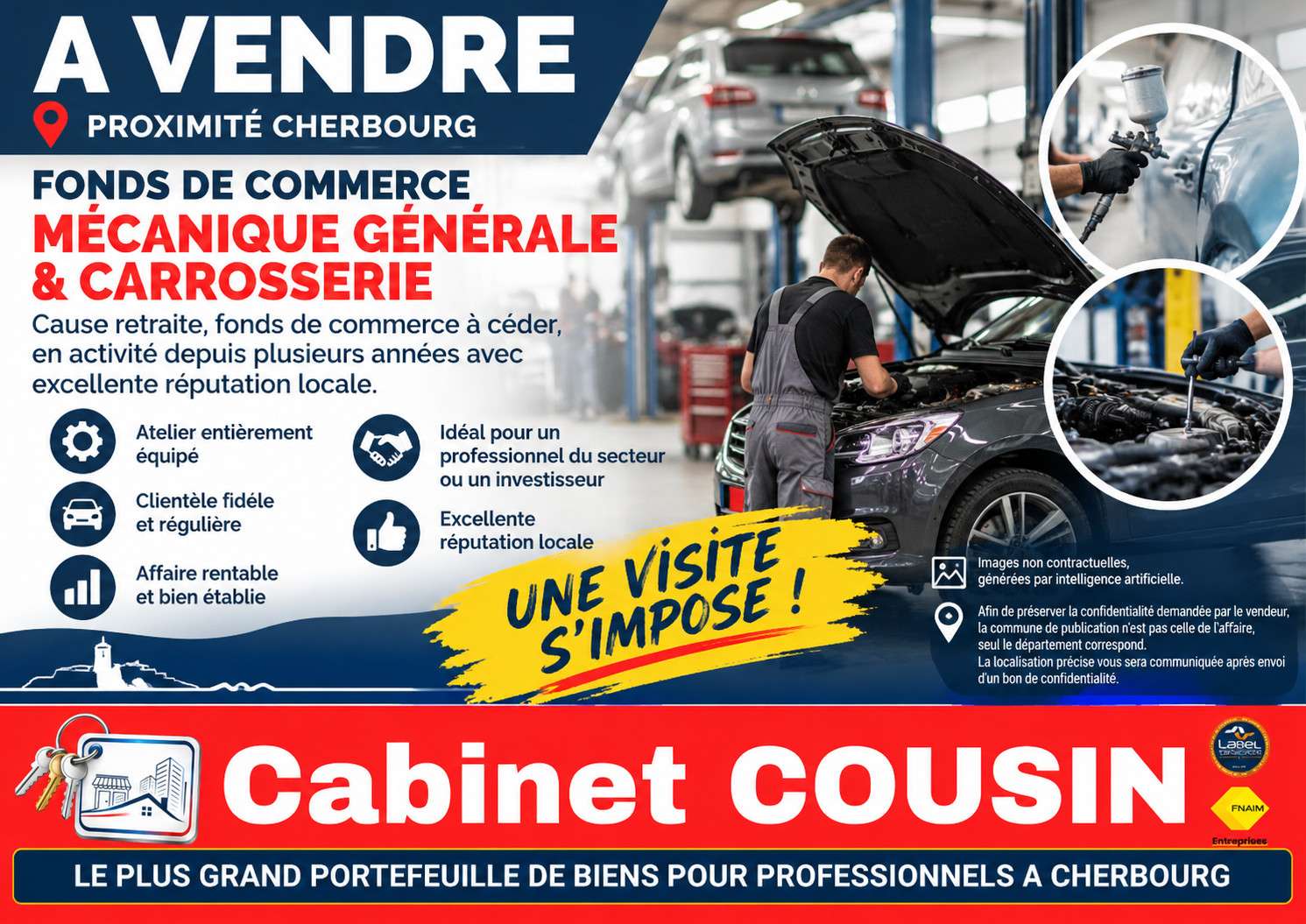 AV garage automobiles carosserie proche Cherbourg