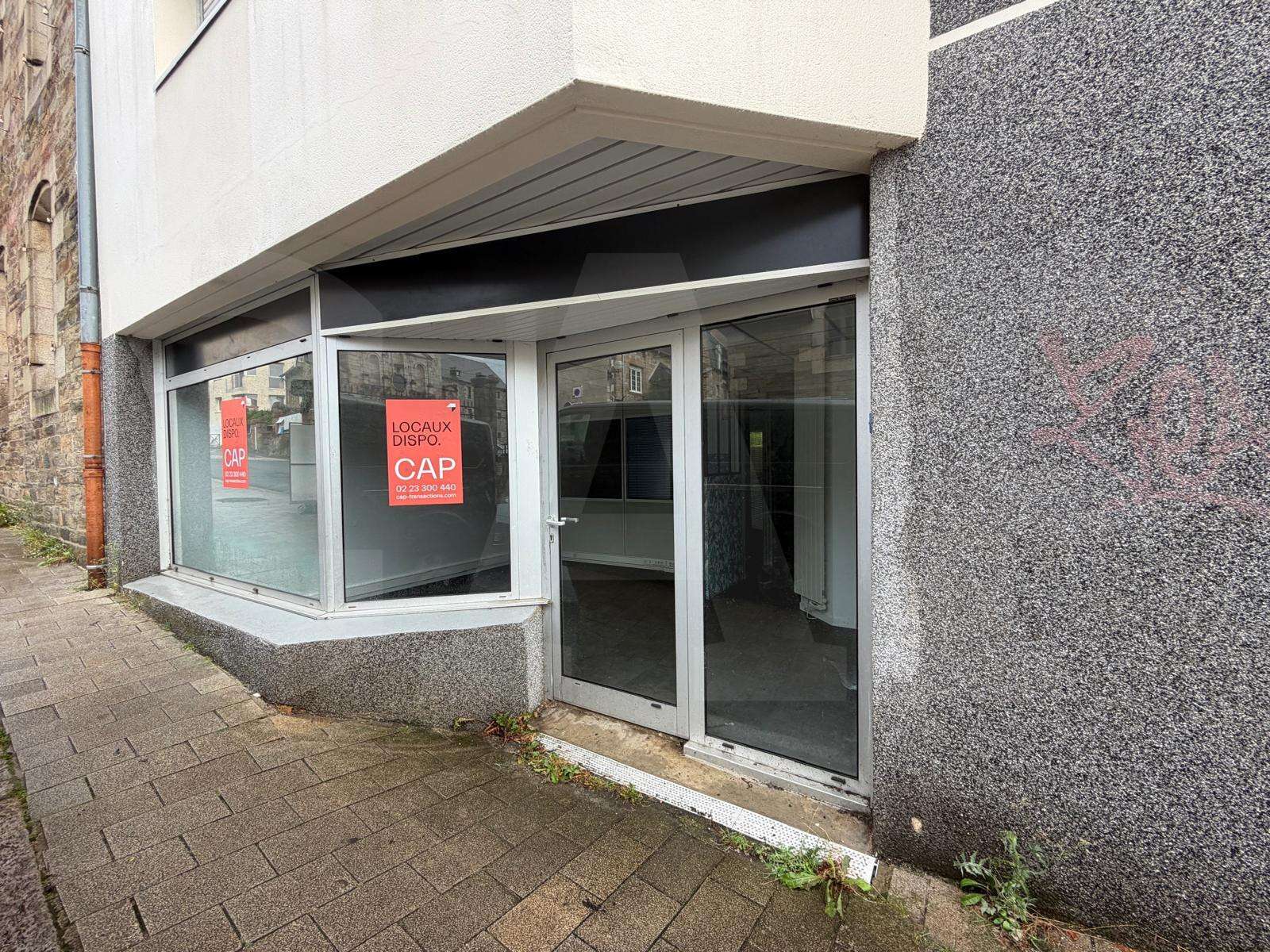 A louer local commercial de 47m² en centre Lannion