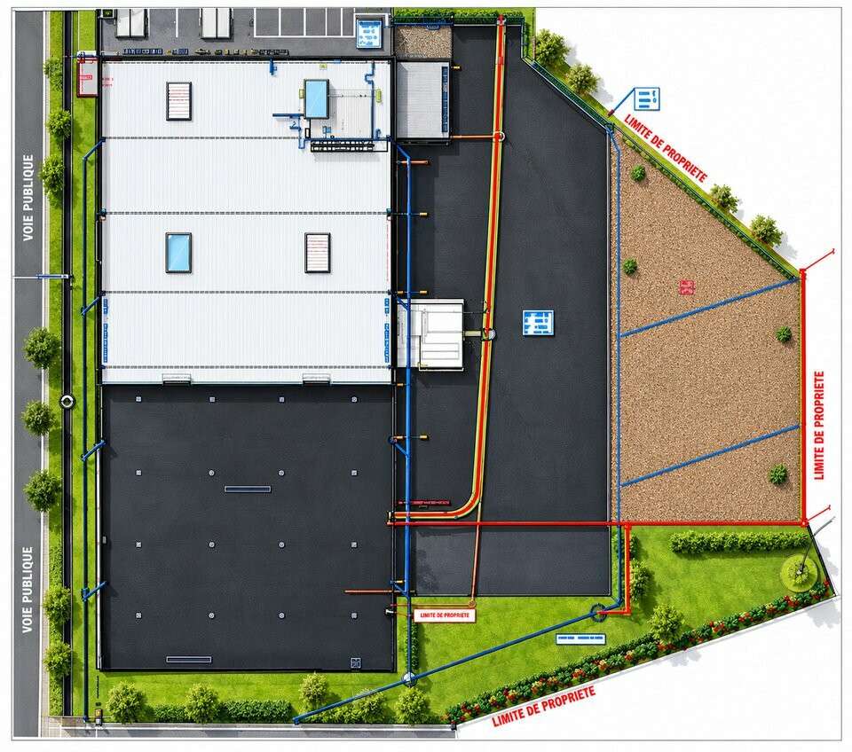 Local d'activité 470m² à louer à Noyal-sur-Vilaine