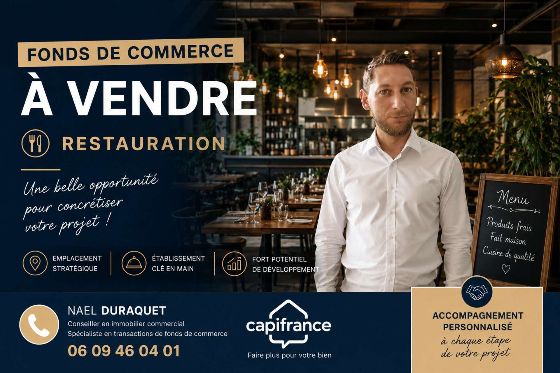 FDC restauration rapide à vendre à Besançon (25)