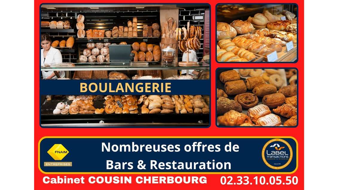 Vente boulangerie emplacement N° 1 à Saint Lô