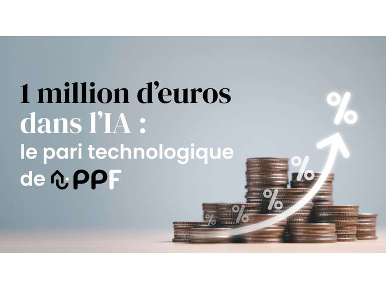 1 million d’euros dans l’IA : le pari technologique de PPF