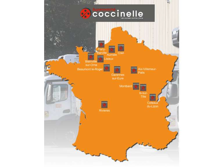 12 nouveaux Coccinelle Supermarché sur le 1er trimestre 2025