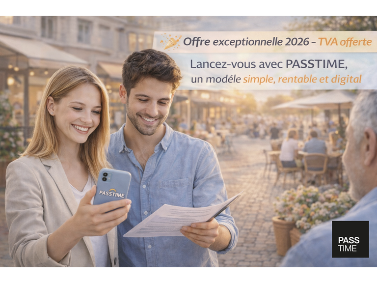 đ 20 ans de la marque PASSTIME : une promotion exceptionnelle pour les futurs franchisĂ©s