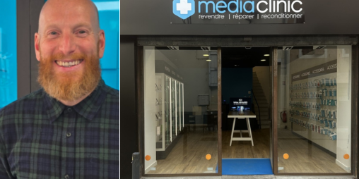 MEDIACLINIC - À Gap, un ancien commerçant mise sur l’économie circulaire avec mediaclinic