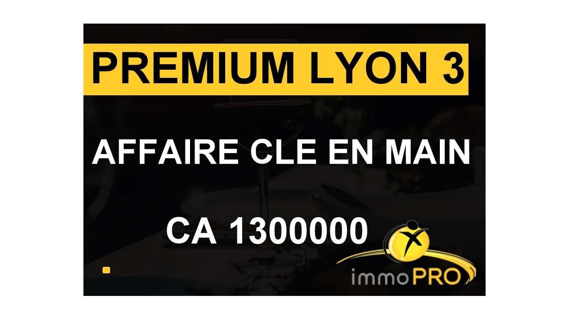 Vend affaire de 160m² emplacement premium Lyon 3
