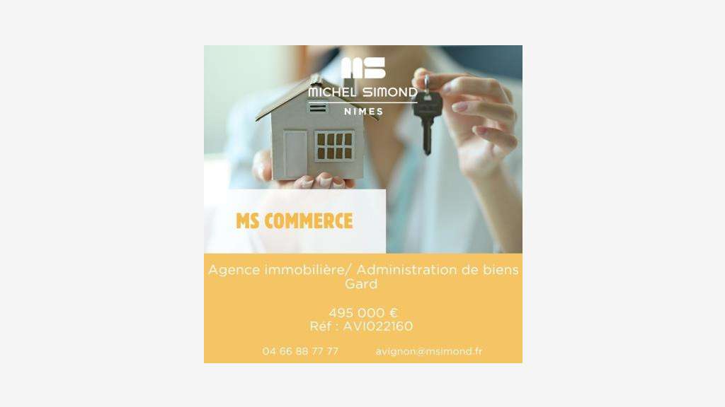 Cession agence immobilière de 120m² à Nîmes