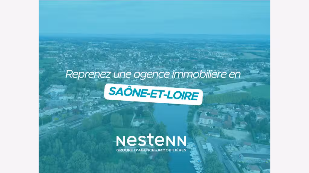 Agence immobilière à céder en Saône-et-Loire (71)