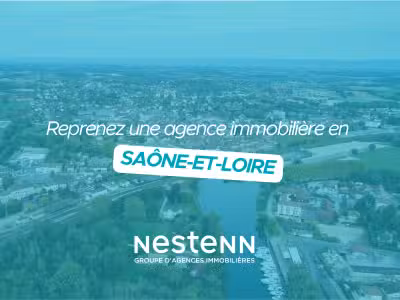 Agence immobilière à céder en Saône-et-Loire (71)