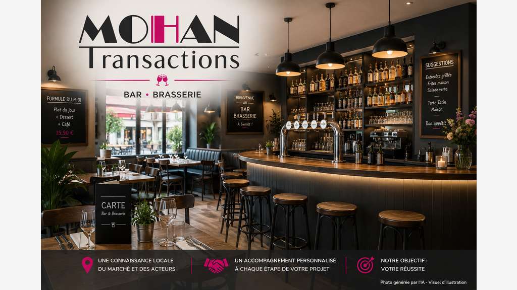 Vente bar brasserie terrasse à Domfront en Poiraie