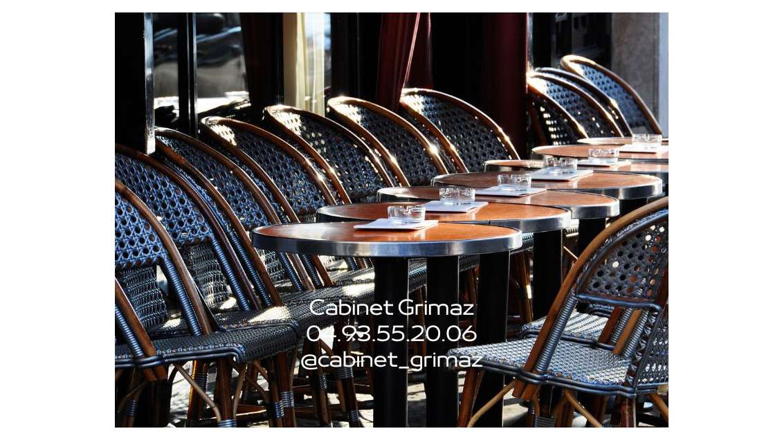 vente bar brasserie à Cannes Carré d'Or 