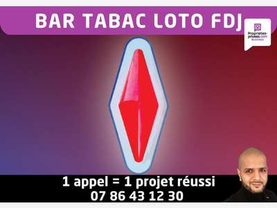 Vente bar tabac loto FDJ PMU à Abbeville 80100